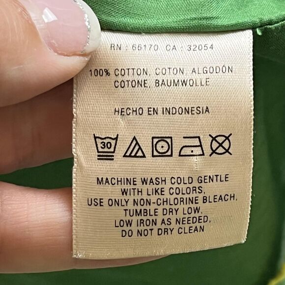 Vanessa Virginia Skirt Womens 10 Green Anthropologie Boho Geometric Embroidered - Picture 7 of 10